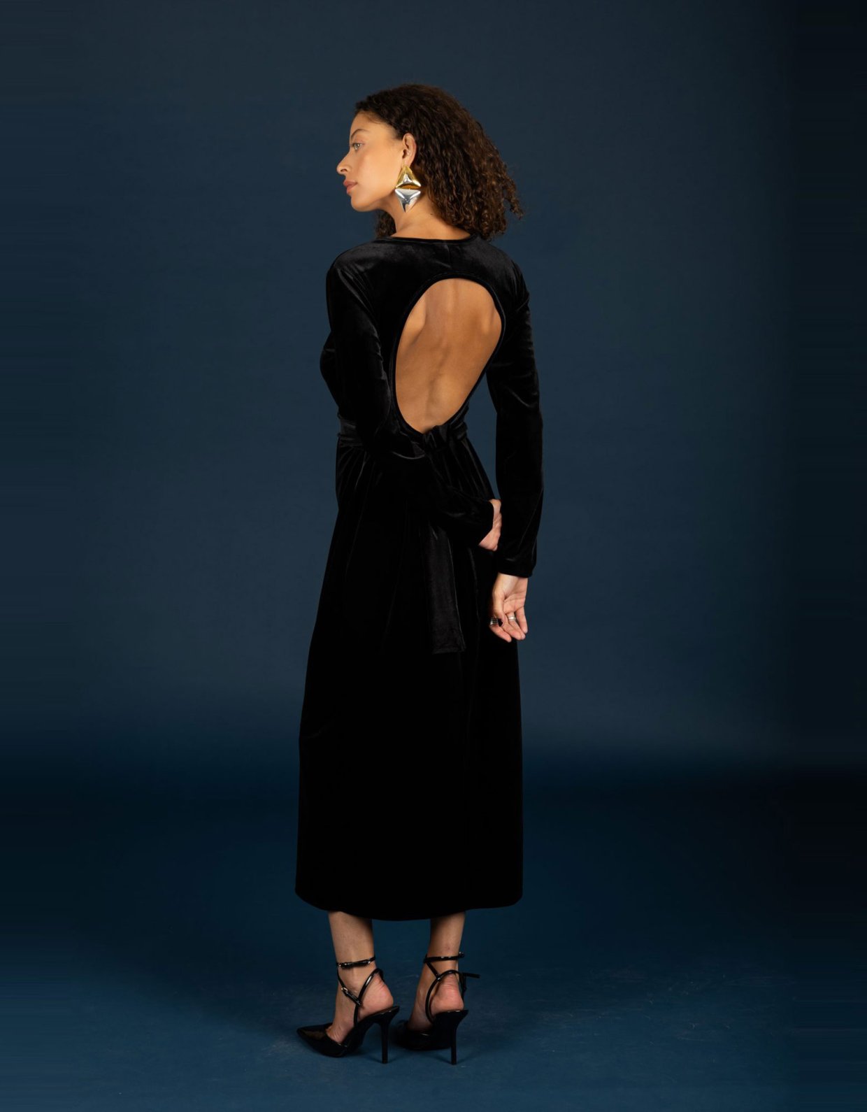 Chaton Hermione dress black