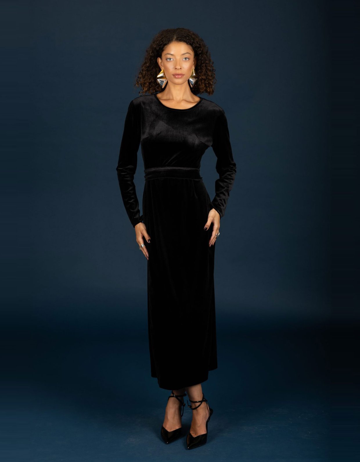 Chaton Hermione dress black