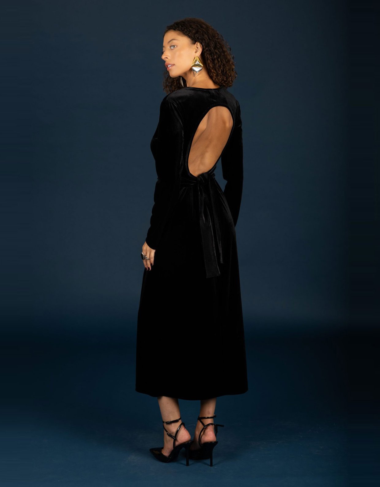 Chaton Hermione dress black