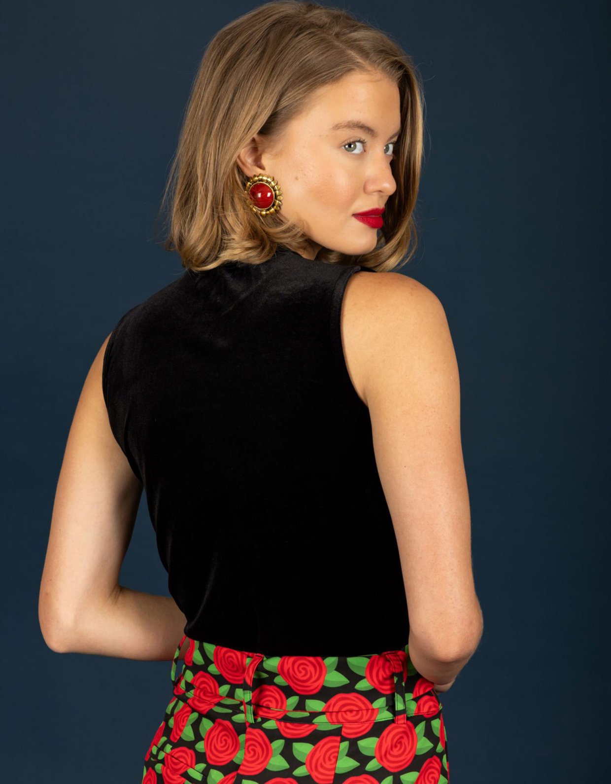 Chaton Hermione top black