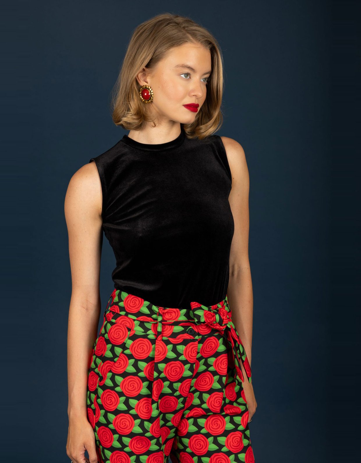Chaton Hermione top black