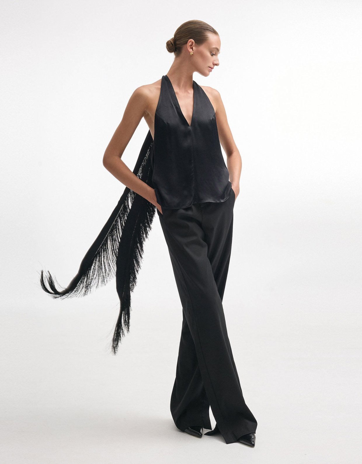 Nadia Rapti Hero top black
