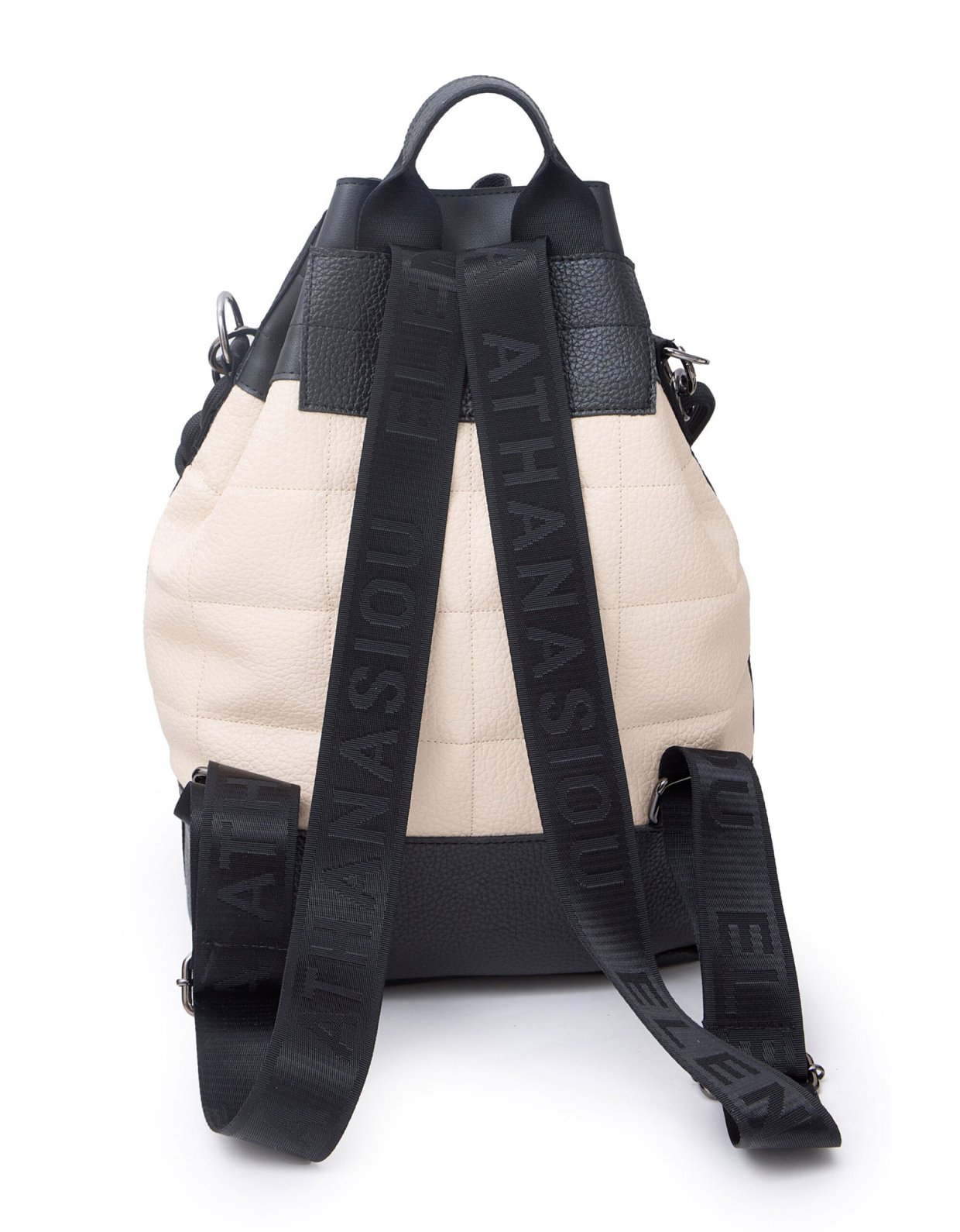 Elena Athanasiou Holiday bag combo creme