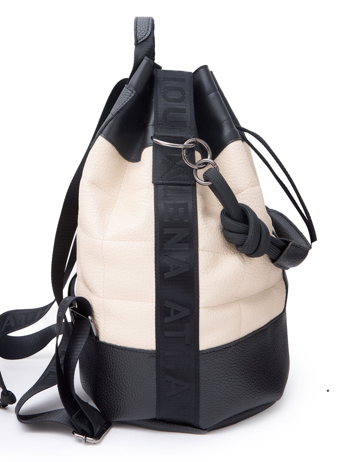 Elena Athanasiou Holiday bag combo creme