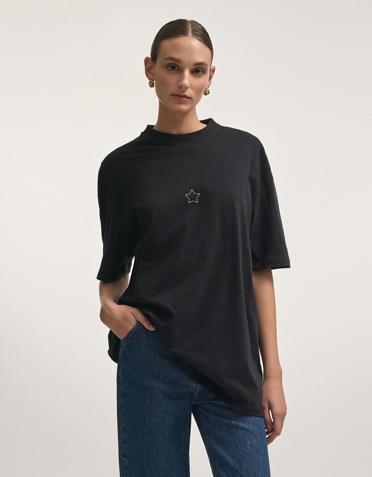 Nadia Rapti Hollywood t-shirt black