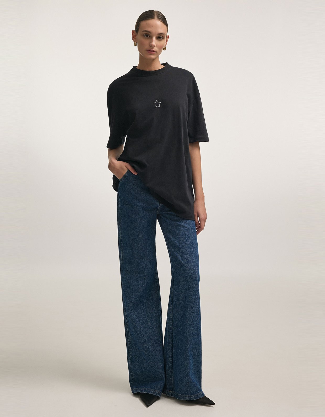 Nadia Rapti Hollywood t-shirt black