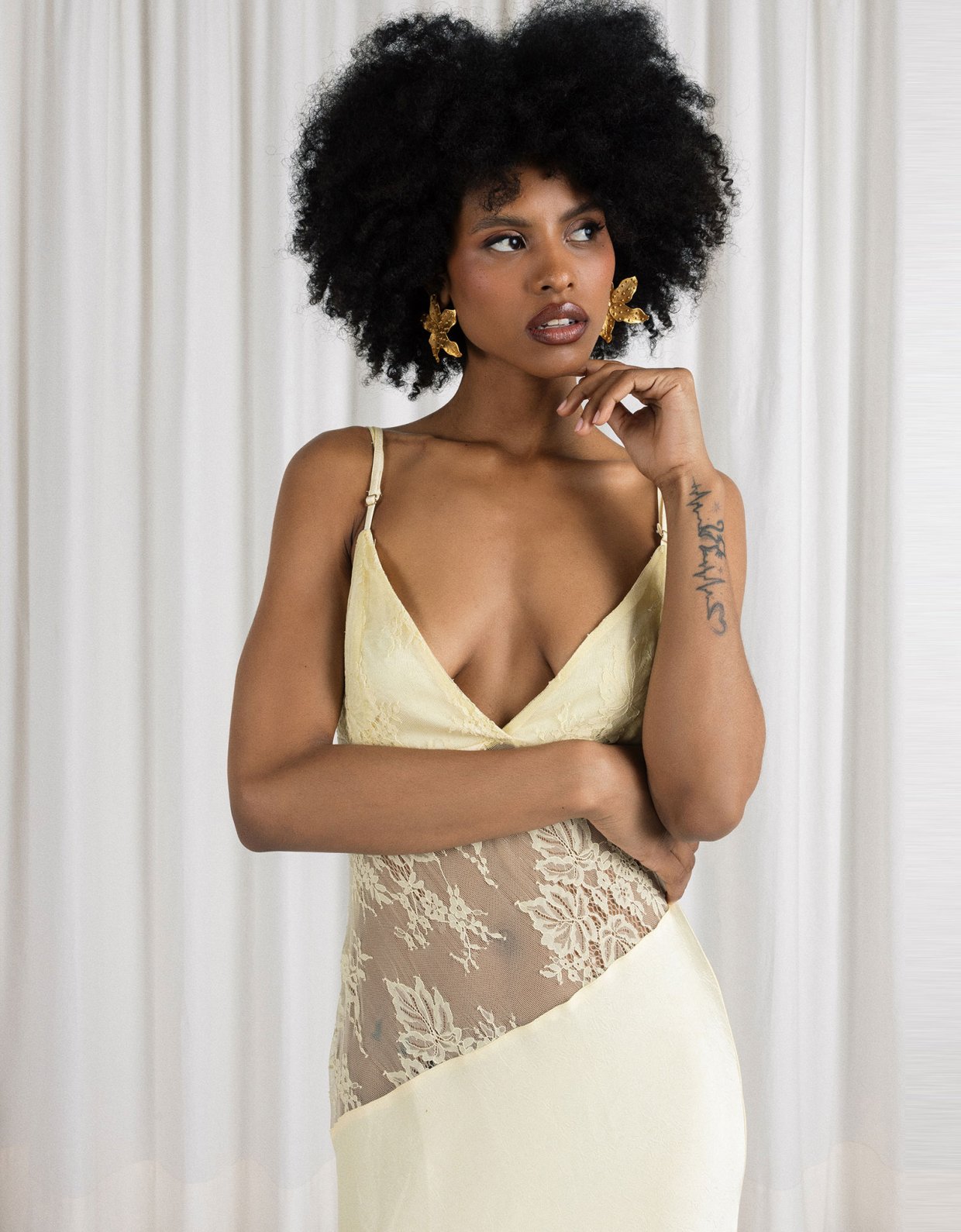 Abstracto Alkyone lace dress