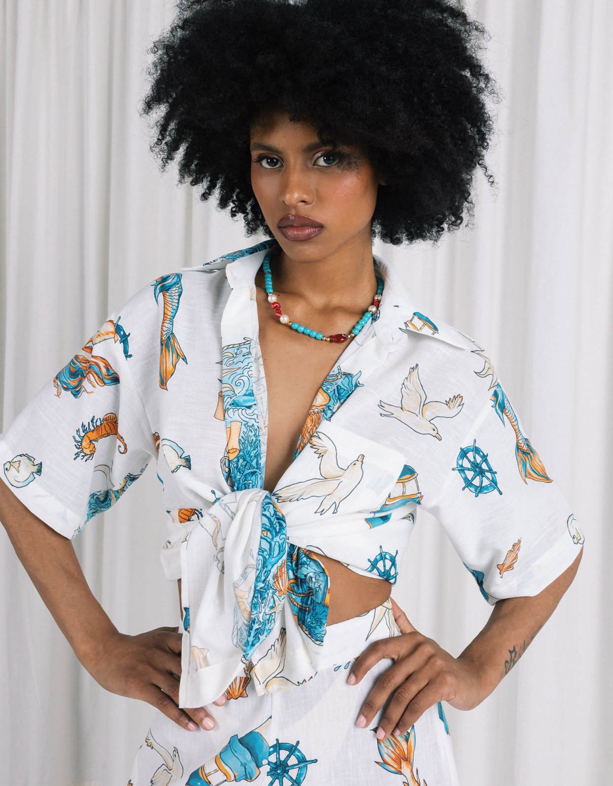 Abstracto Aegea unisex shirt