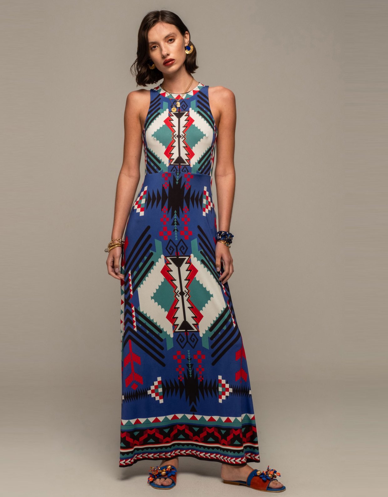 Peace and Chaos Immersion long dress