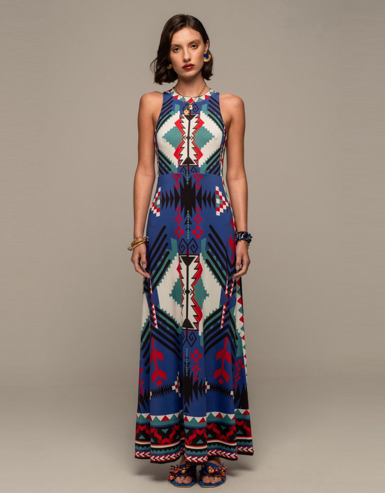 Peace and Chaos Immersion long dress