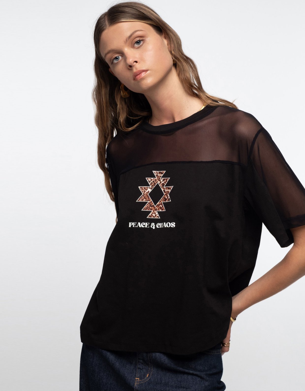 Peace and Chaos Insignia t-shirt
