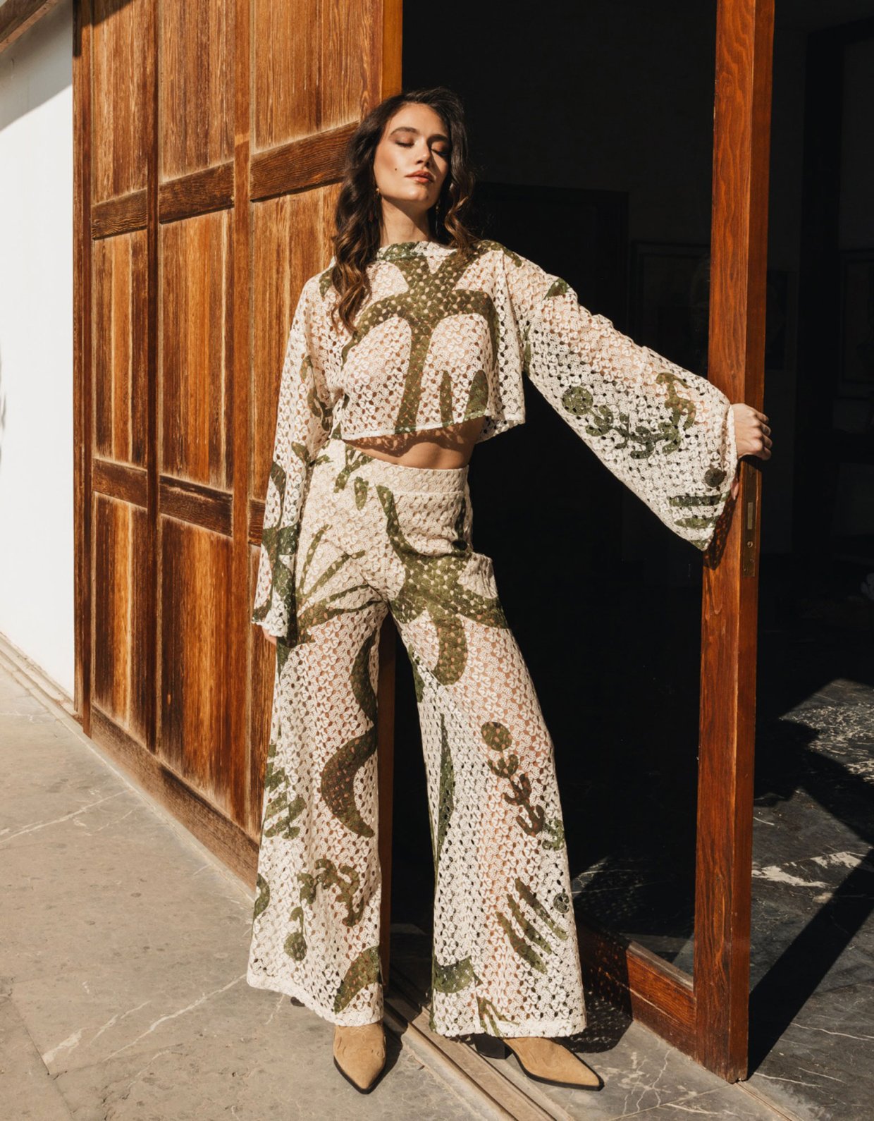 Abstracto Ioli knitted top