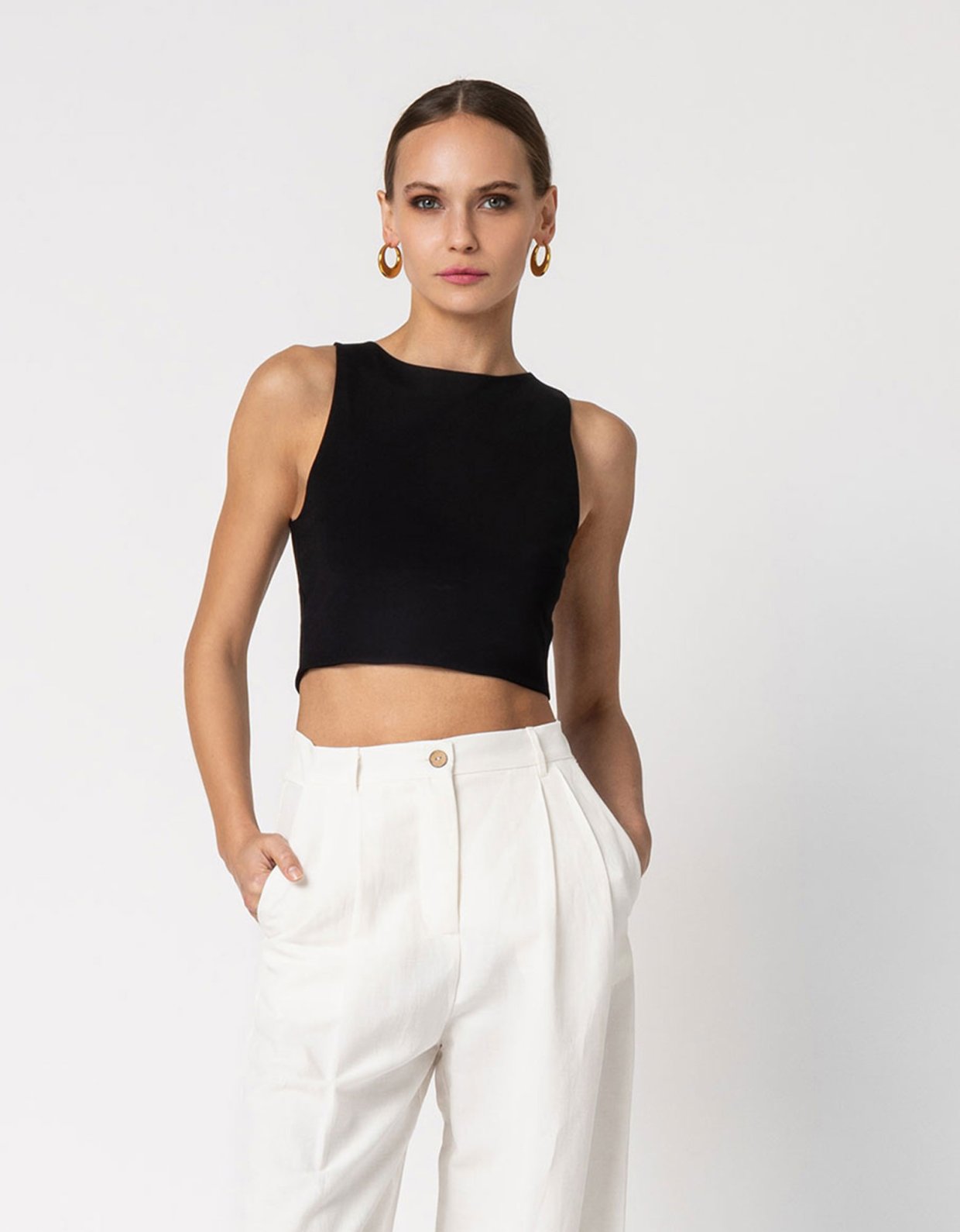 Foreveryoung Isabel top black