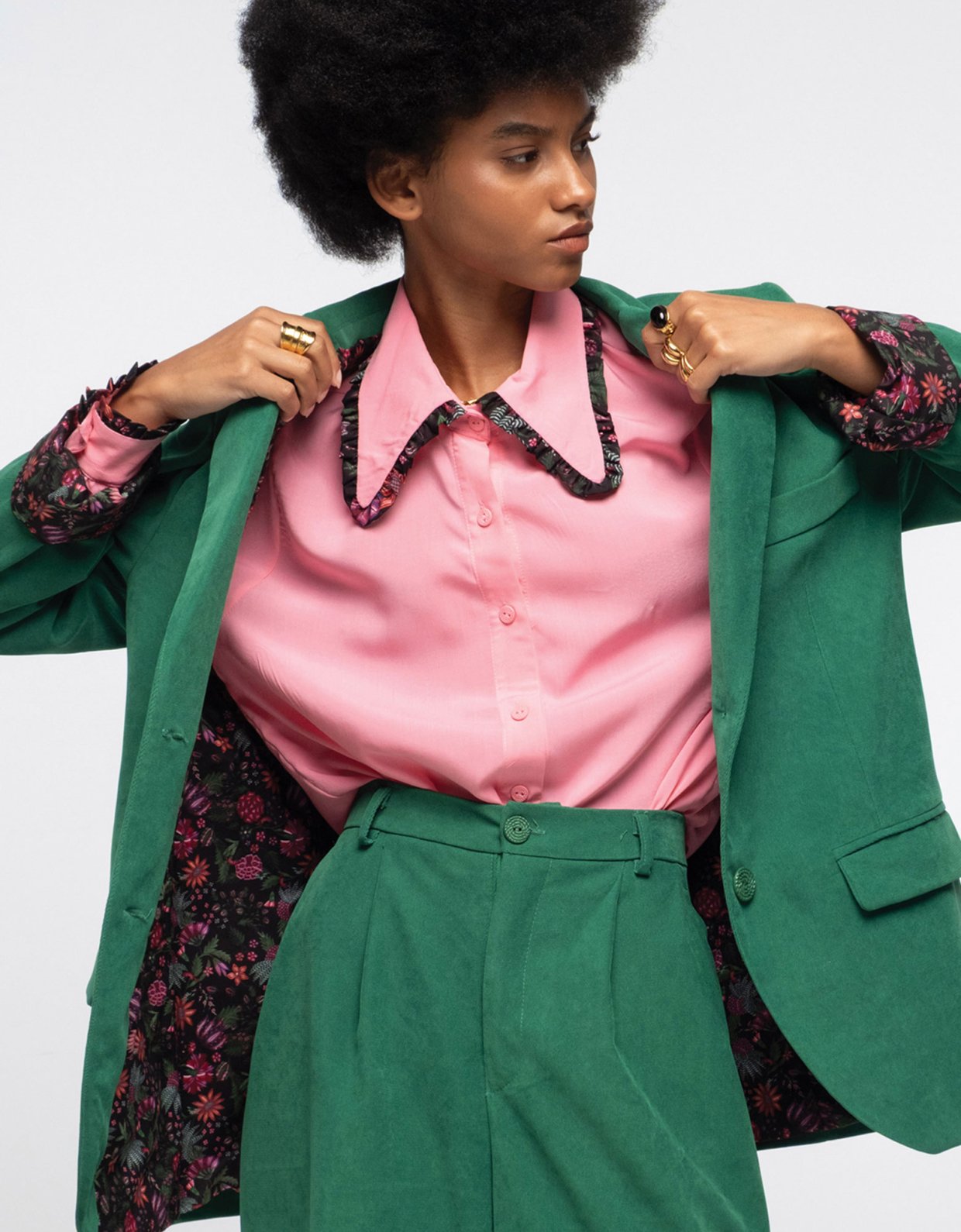 Peace and Chaos Ivy blazer
