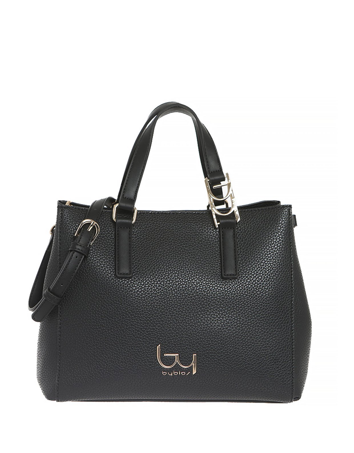 By Byblos Naos satchel handbag black