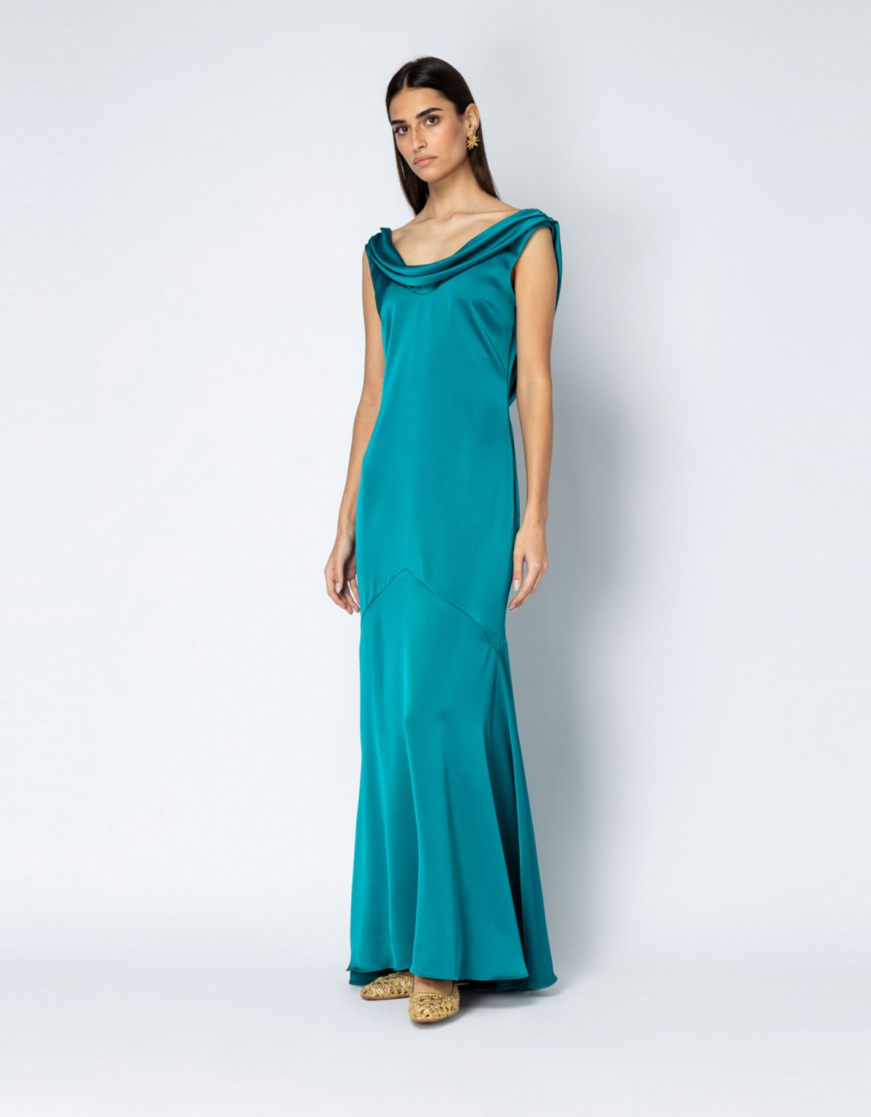 Foreveryoung Jade dress teal