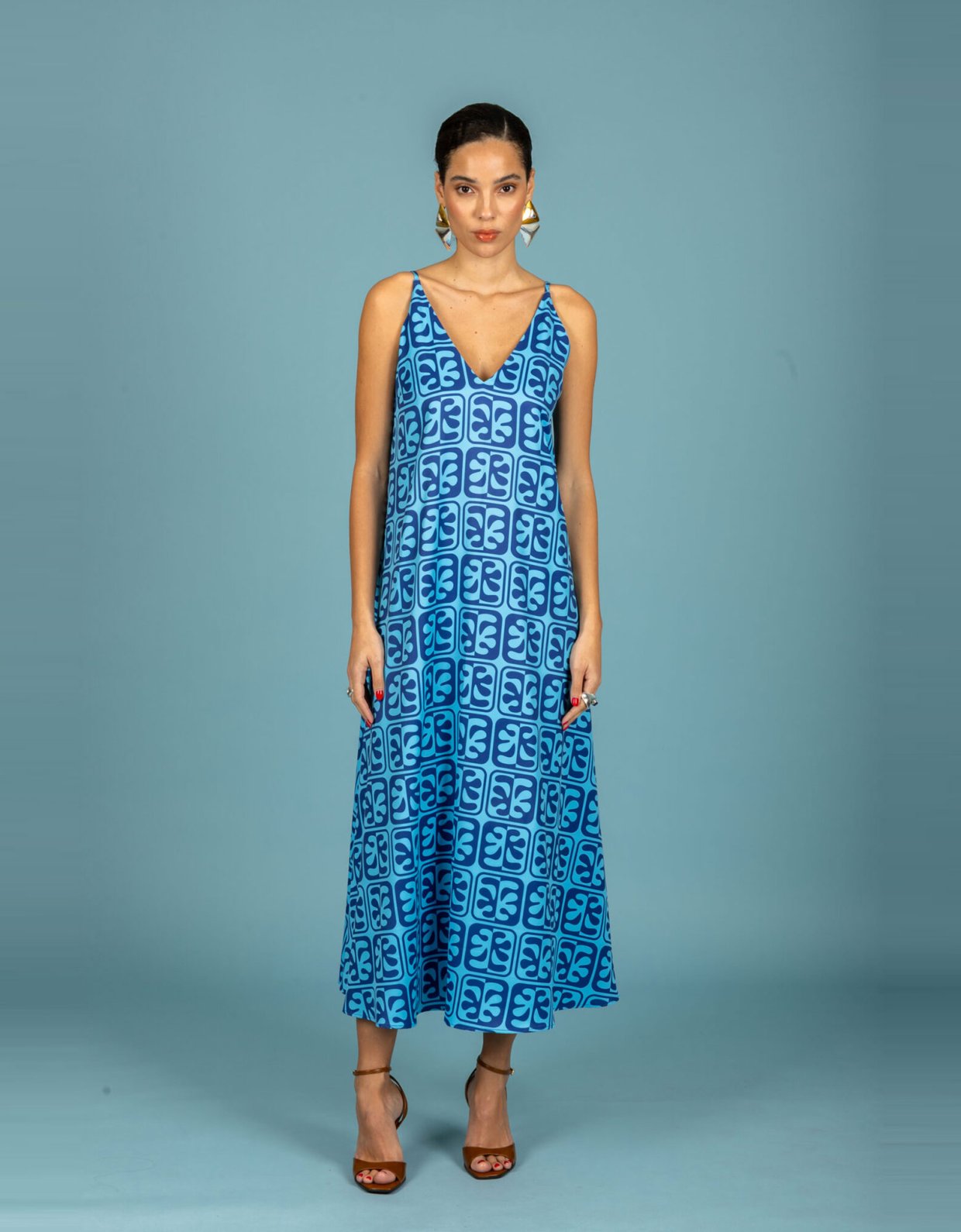Chaton Javier oversize dress ciel