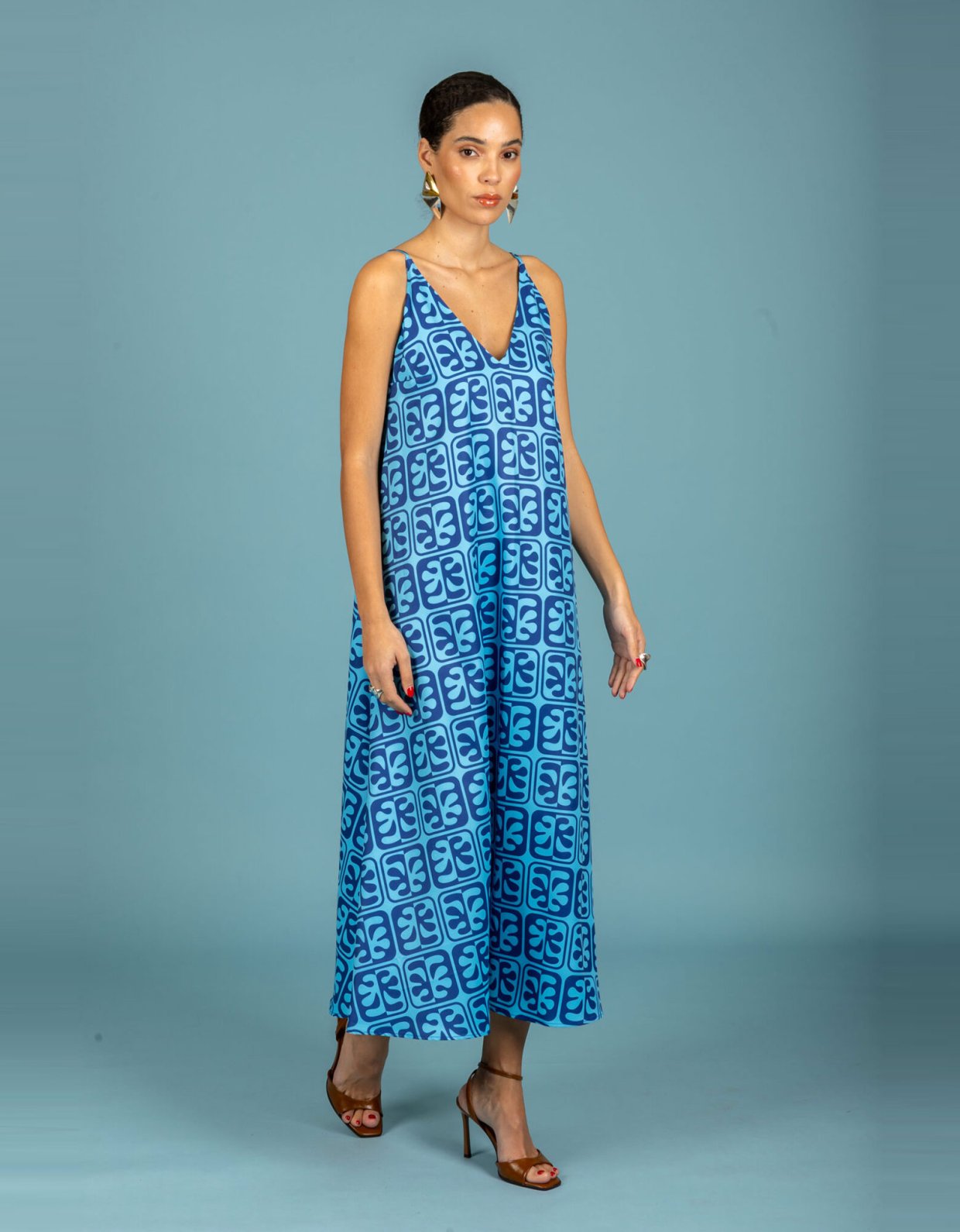 Chaton Javier oversize dress ciel