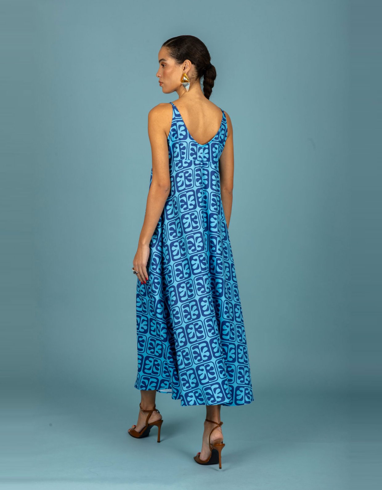 Chaton Javier oversize dress ciel