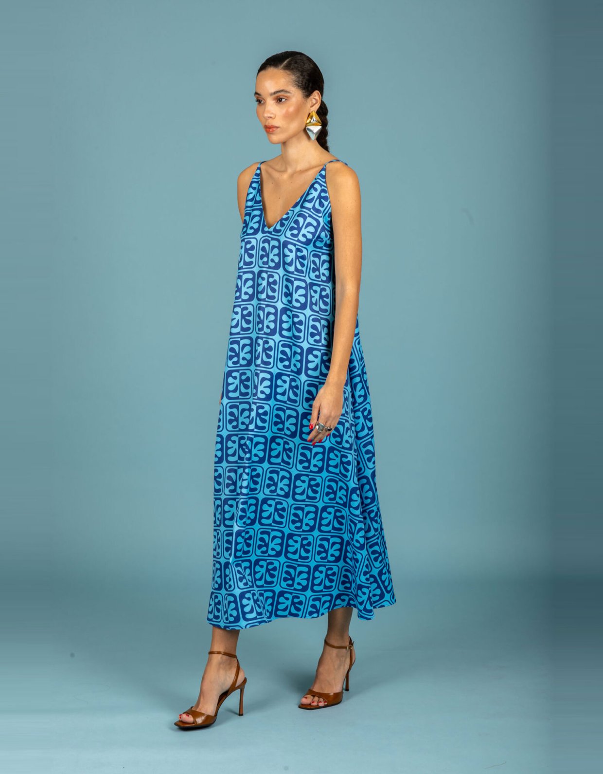 Chaton Javier oversize dress ciel