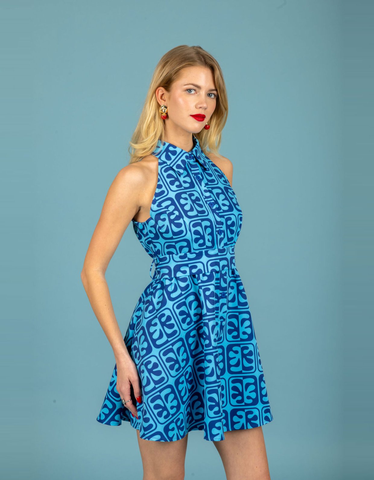 Chaton Javier short dress