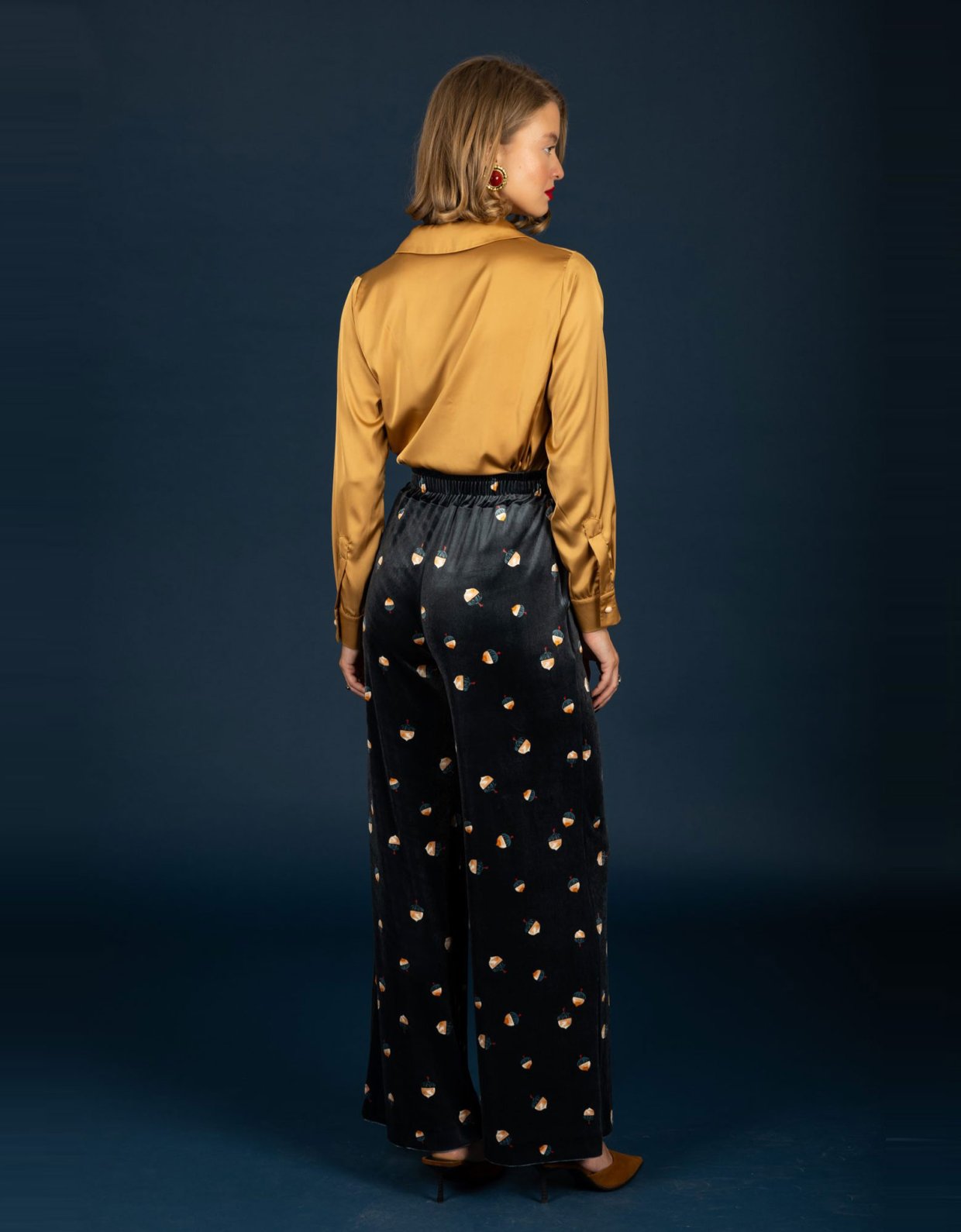 Chaton Jeffrey velvet pants