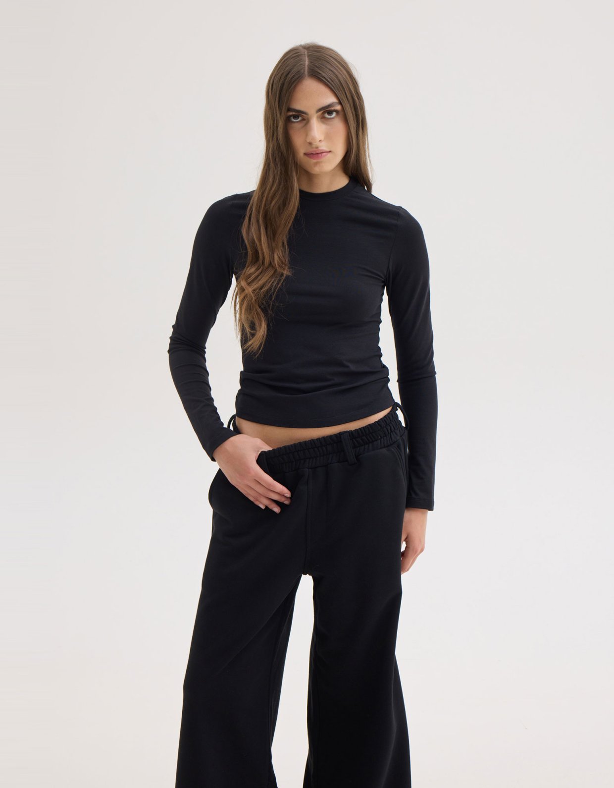 Sunset go Jessie top black