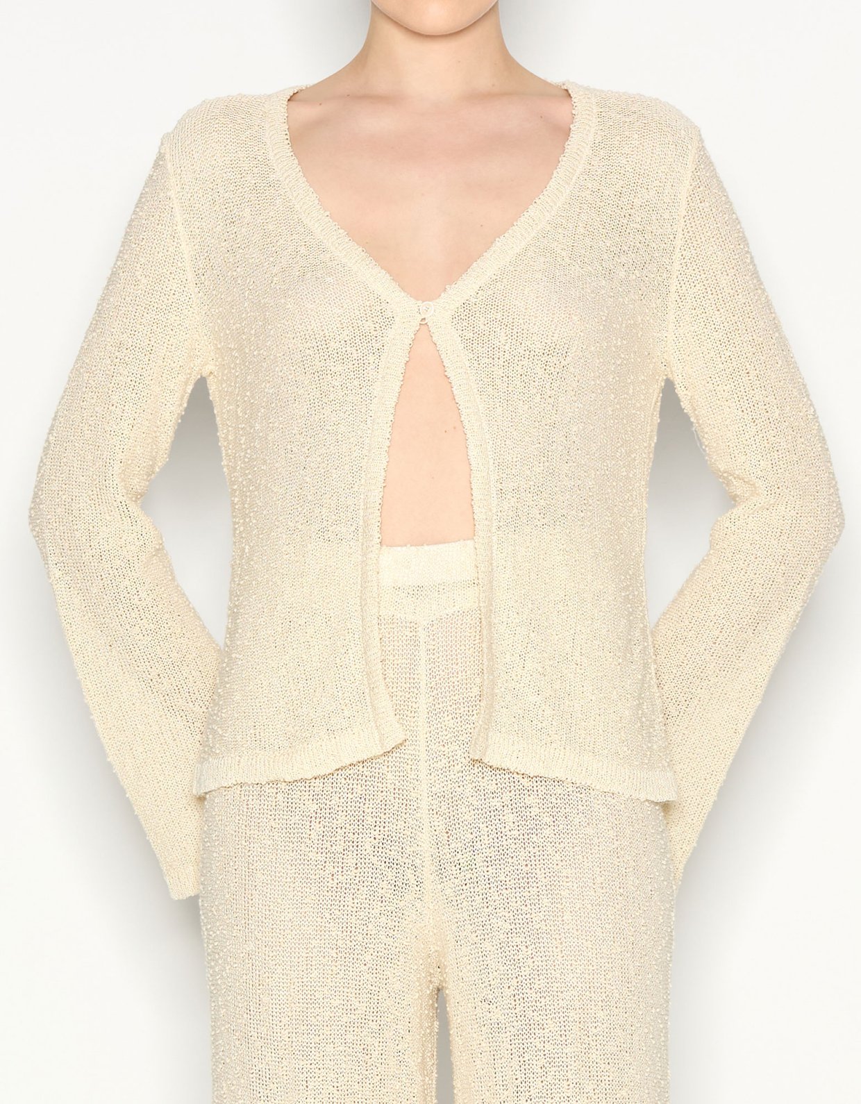 Nadia Rapti Jetsetter cardigan beige