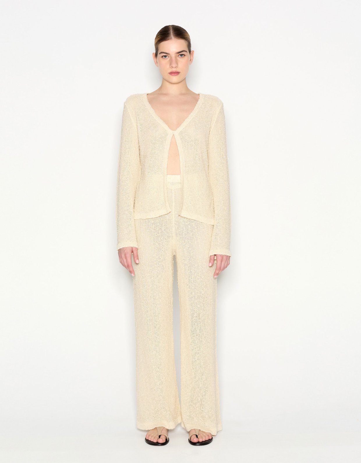 Nadia Rapti Jetsetter trousers beige