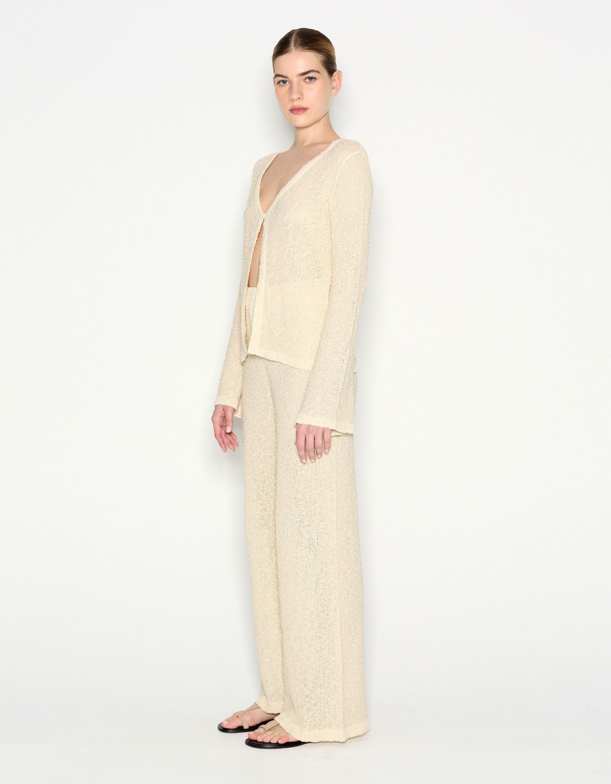 Nadia Rapti Jetsetter trousers beige