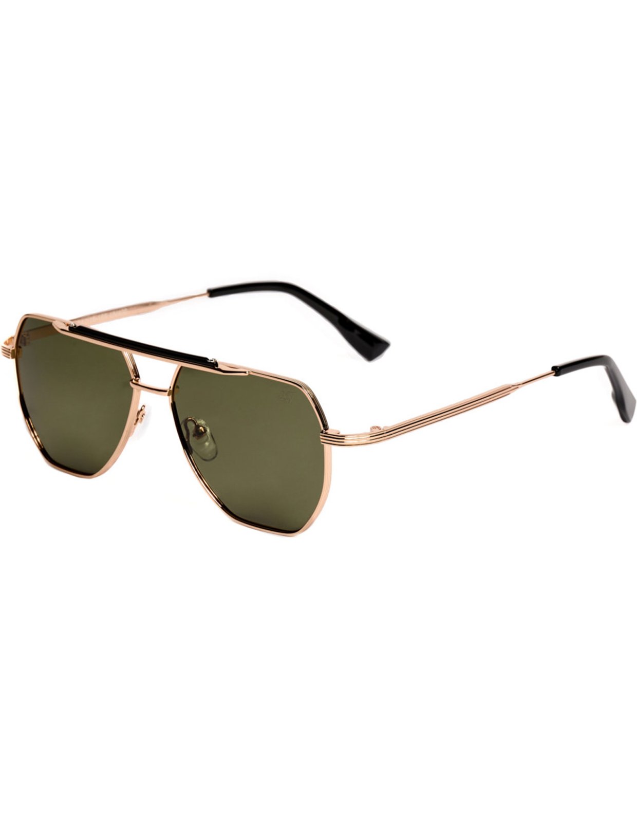 AV Sunglasses Jett black gold sunglasses