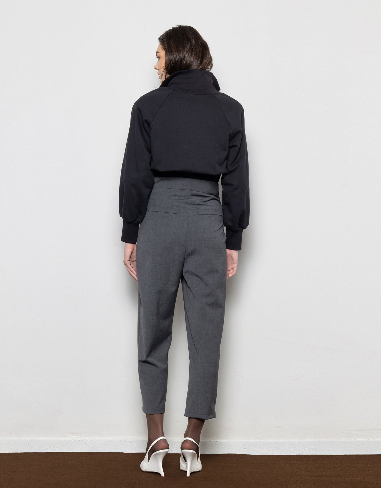 Mallory the label Juna pants grey