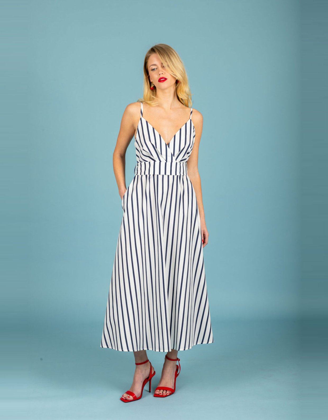 Chaton Kallia dress blue