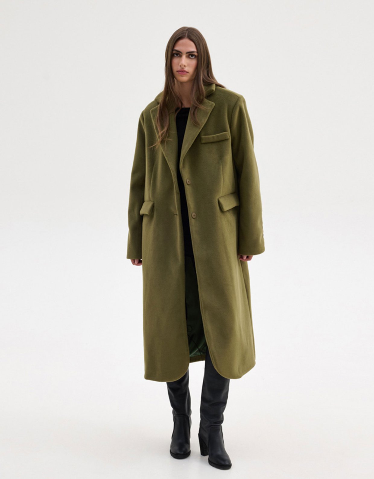 Sunset go Kathie coat olive