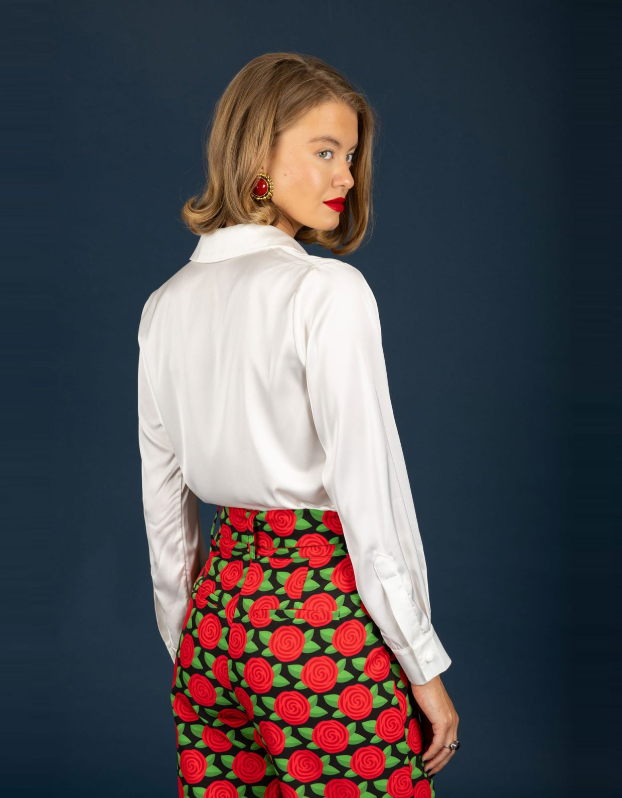 Chaton Kathleen shirt white