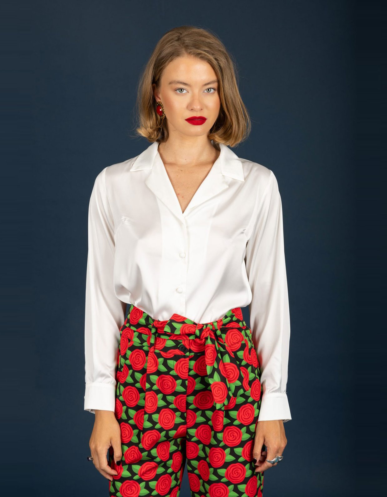 Chaton Kathleen shirt white