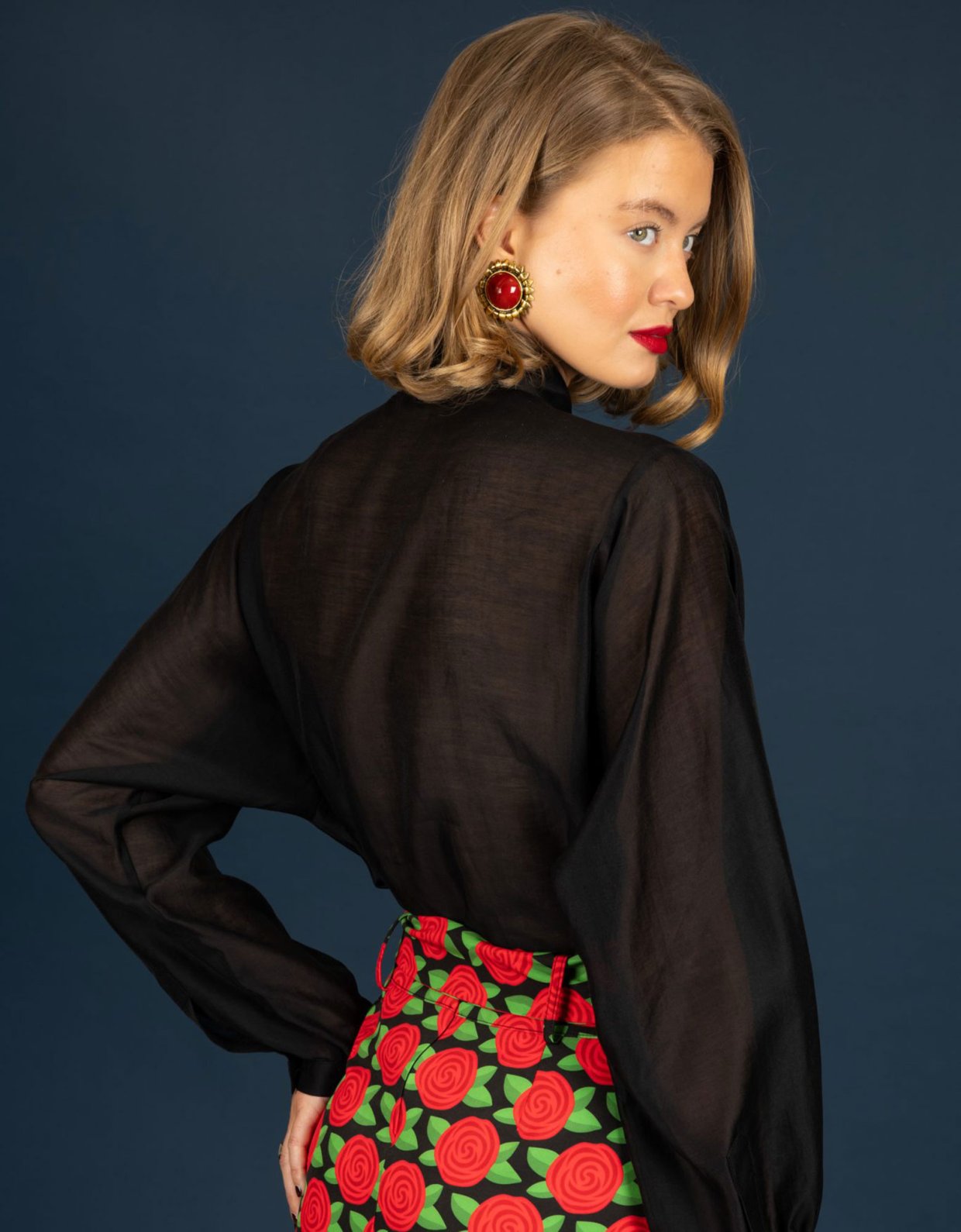 Chaton Kelya shirt black