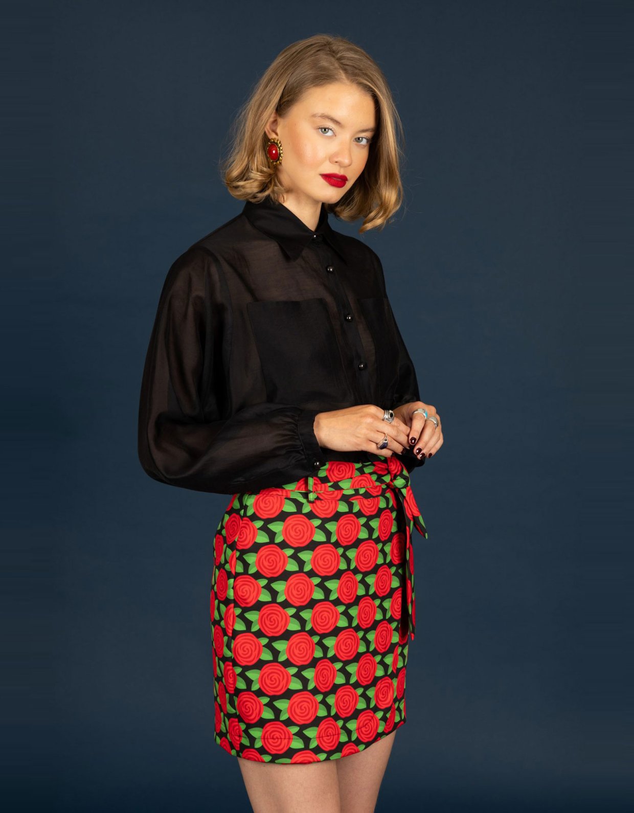 Chaton Kelya shirt black