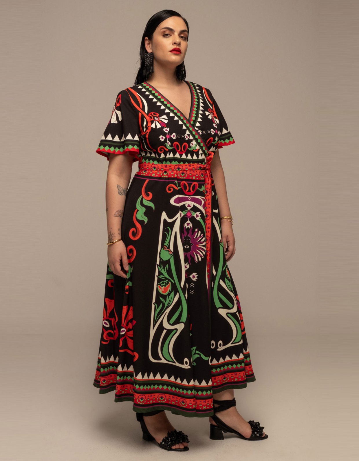 Peace and Chaos Kindred wrap dress