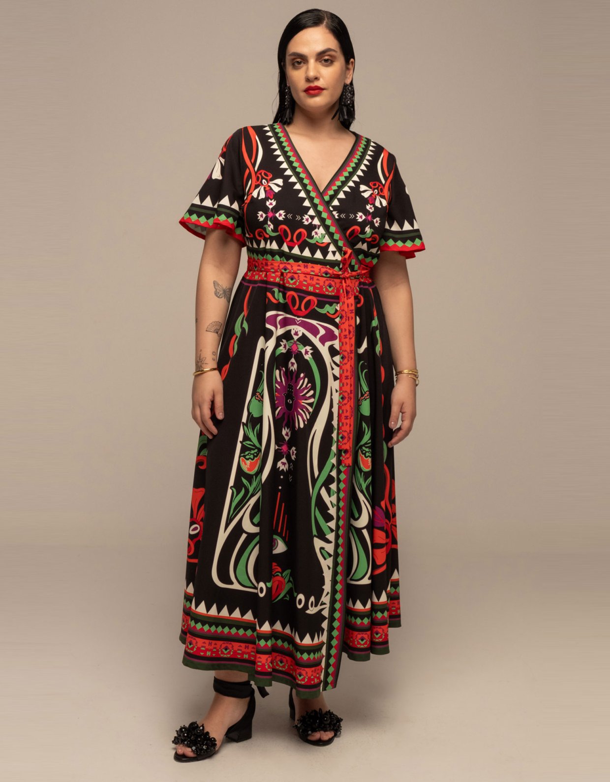 Peace and Chaos Kindred wrap dress