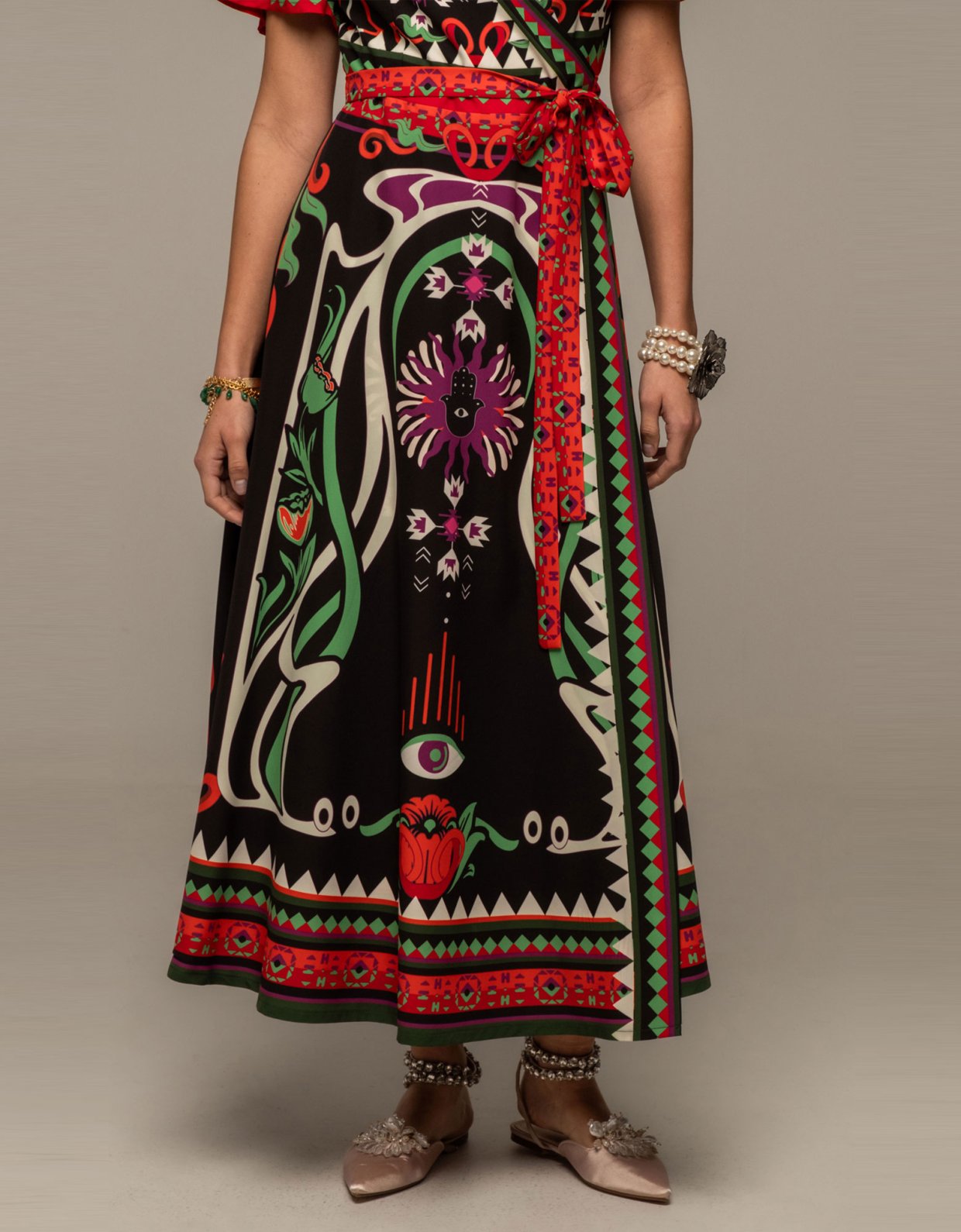 Peace and Chaos Kindred wrap dress