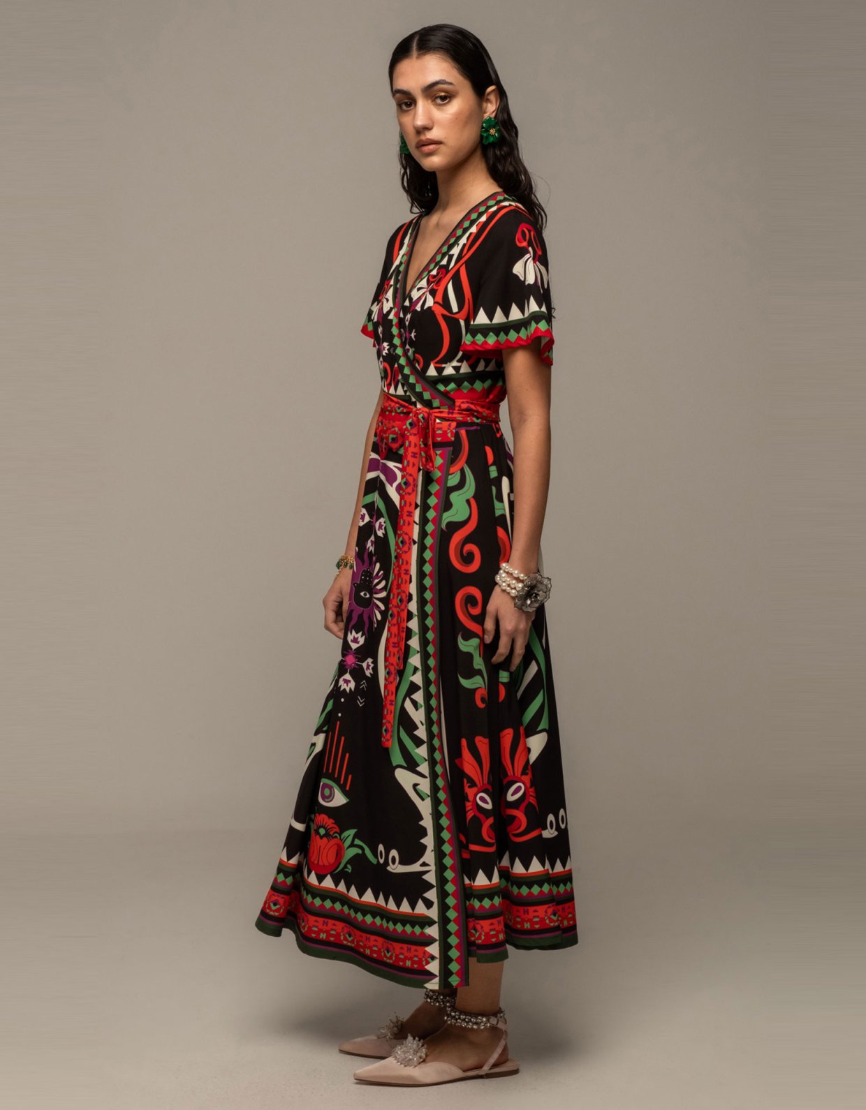 Peace and Chaos Kindred wrap dress