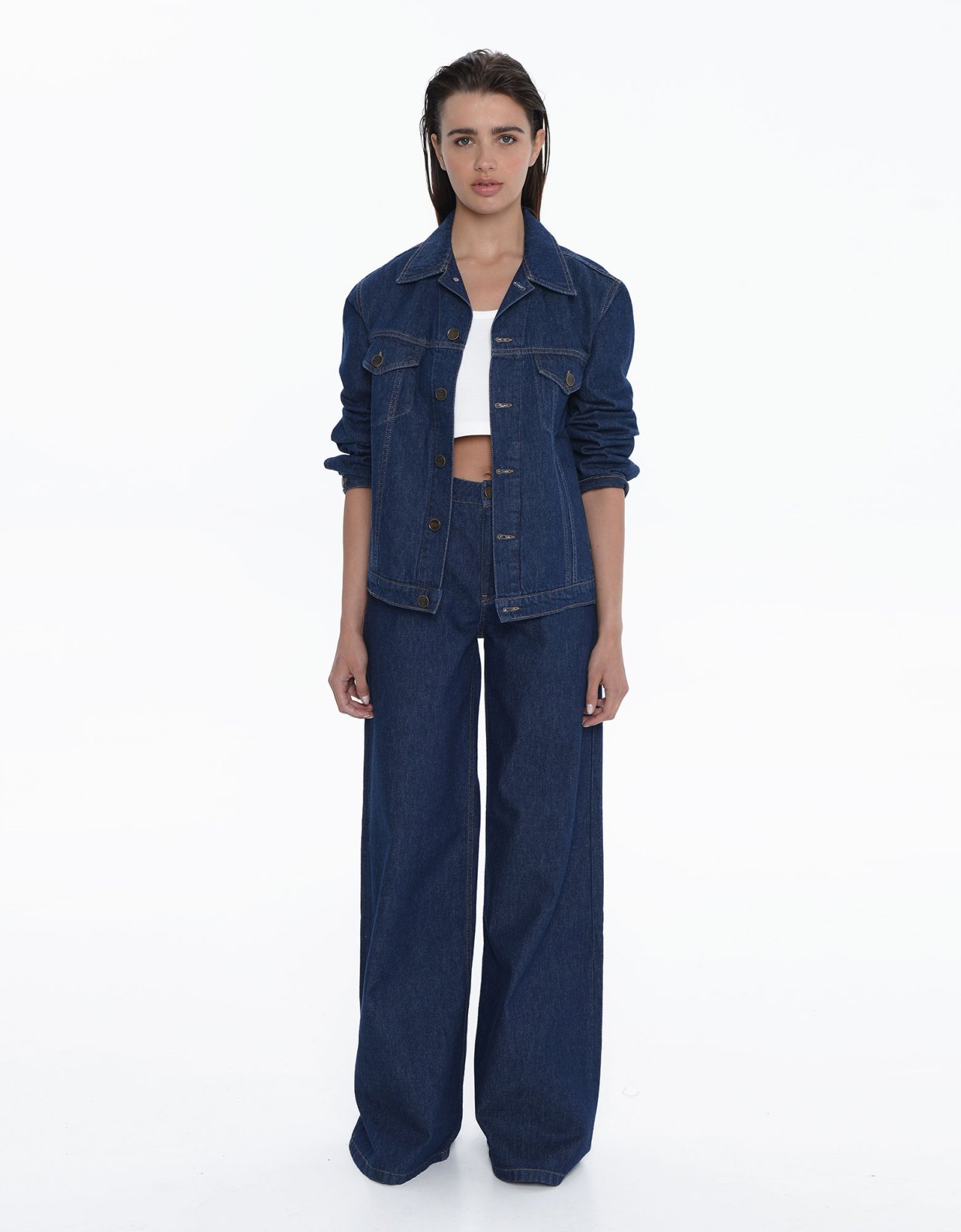Sac Jeans Kira denim jacket blue rain