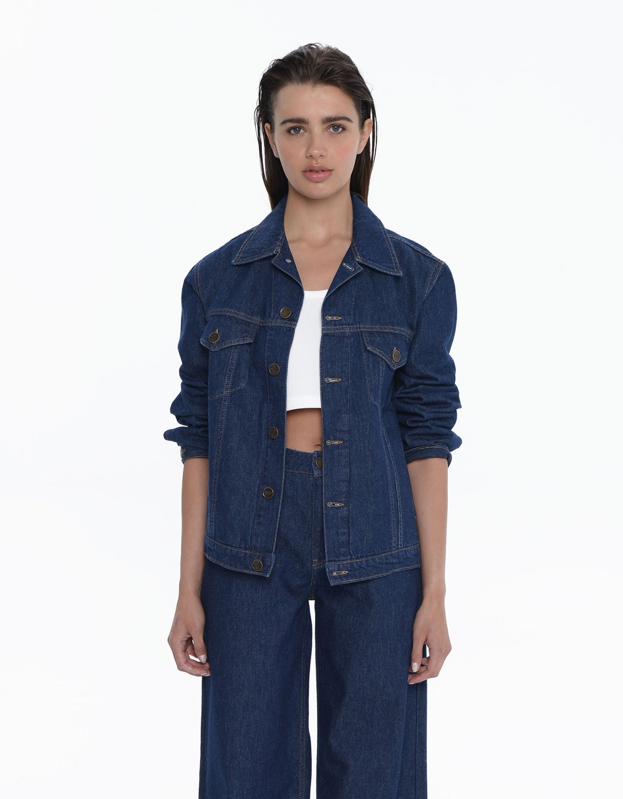 Sac Jeans Kira denim jacket blue rain