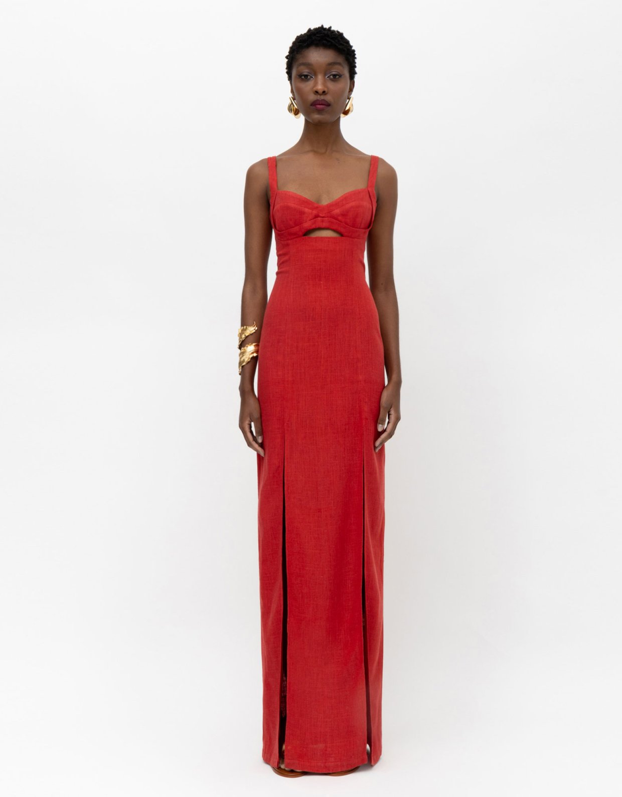 Mallory the label Kora passion dress red