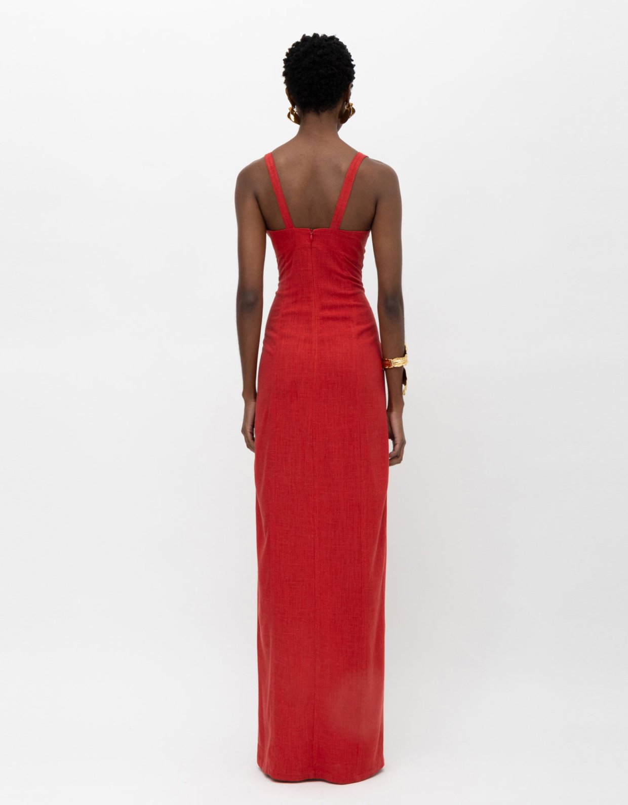 Mallory the label Kora passion dress red