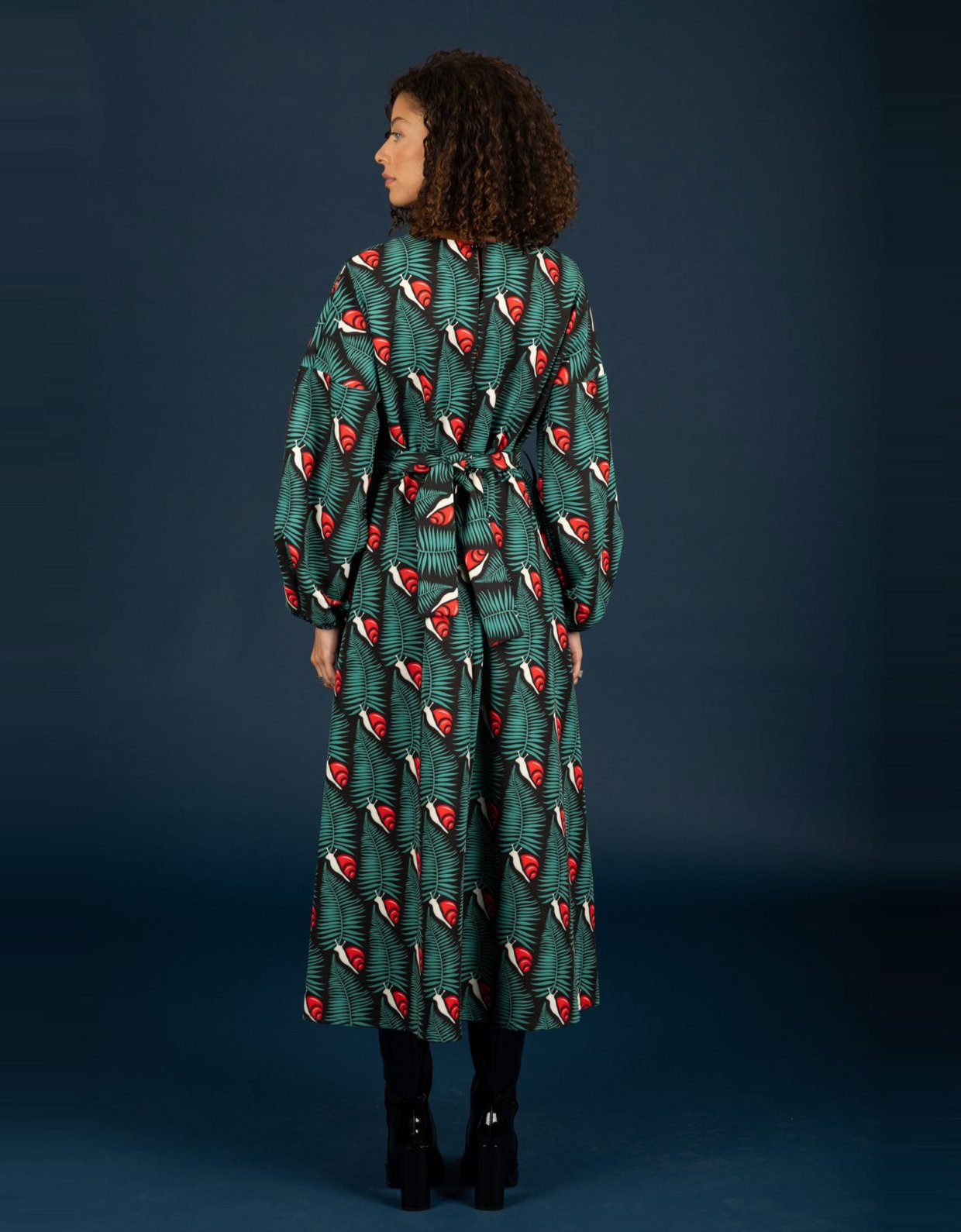 Chaton Kristen dress red