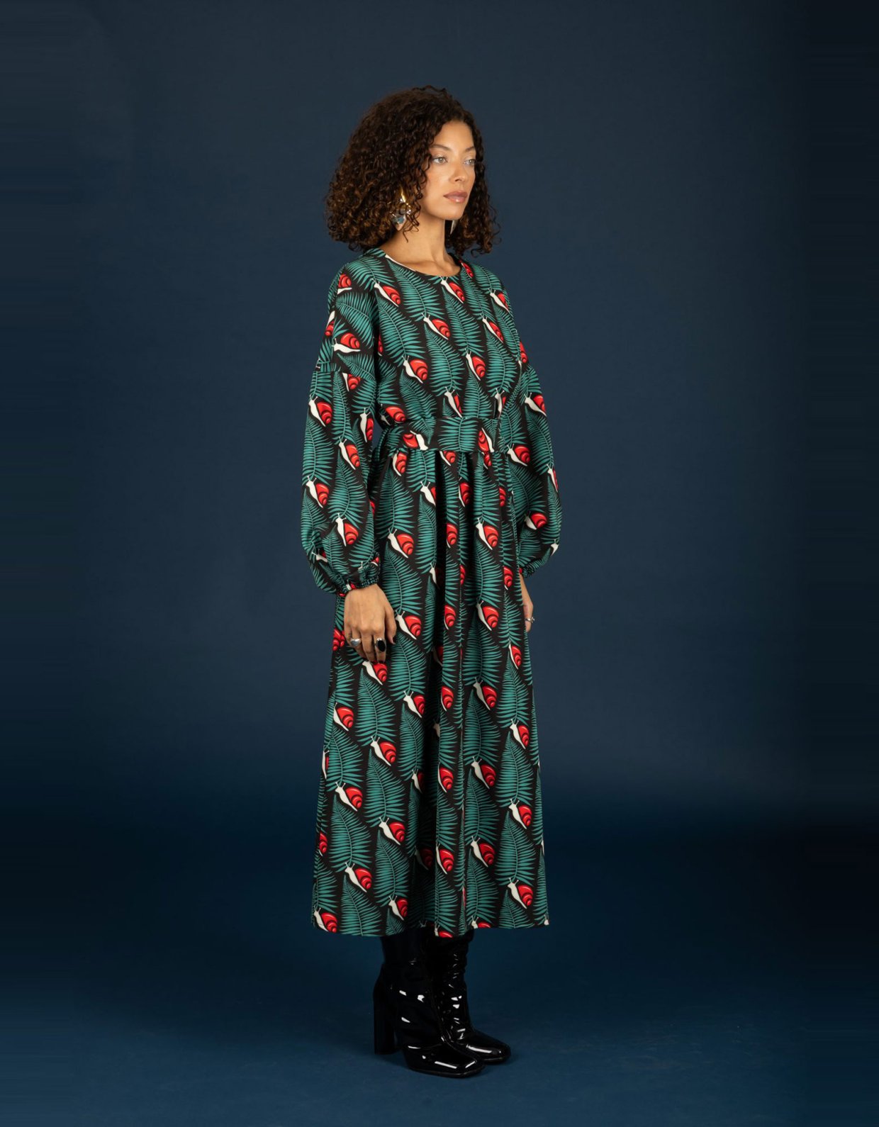 Chaton Kristen dress red
