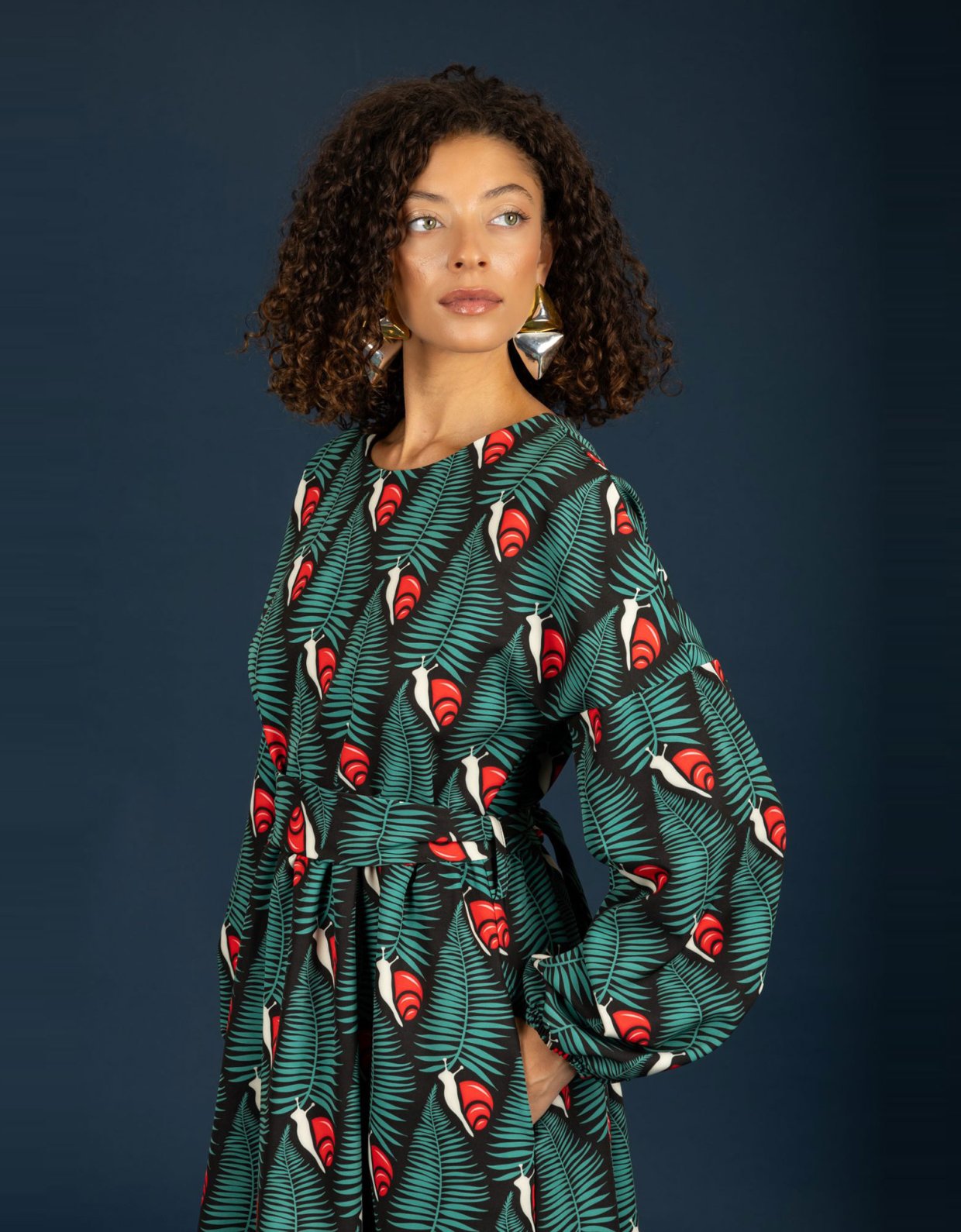 Chaton Kristen dress red