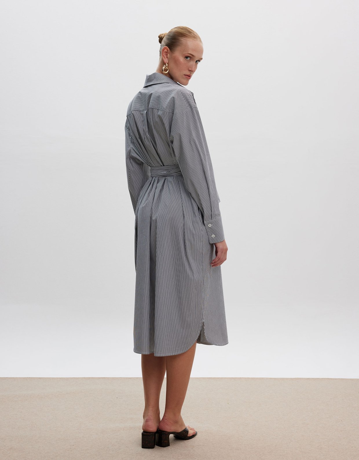 Ciel Concept La vie en ciel black stripes dress